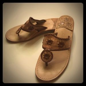 Jack Rogers classic flip flops